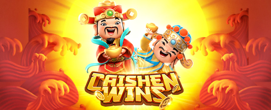 Caishen Wins will take you on a journey through the Orient where you will experience Asia up close and personal and meet Caishen - the God of Wealth.